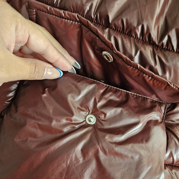 Abercrombie&Fitch Maroon wind resistance NWOT - Picture 6 of 11